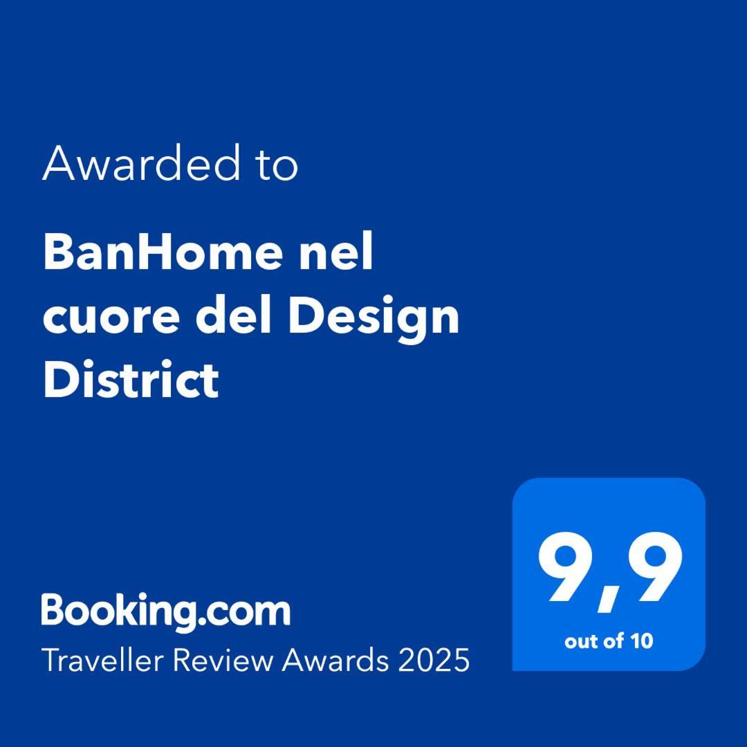 Banhome Nel Cuore Del Design District Milaan Buitenkant foto